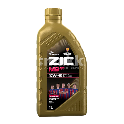 Масло моторное ZIC M9 4T 10W40 синтетическое 1л 