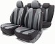 Чехлы автомоб. PERFORMANCE полиэстер 15 пред 4 мол чёрн/серые AIRBAG  PRF-1505 BK/GY