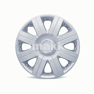 Колпаки Autoprofi  пластик регулир обод к-т 4пр металлик 14"(350мм) 4шт/уп WC-2020 SILVER (14)