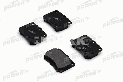 Колодки тормозные задние PBP1570 PATRON