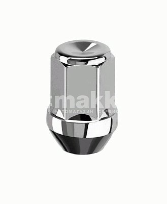 Гайка колесная конус M12*1,25RH 32мм ключ 19 закрытая хром (5шт/уп)