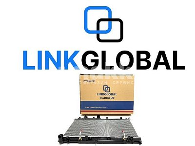 Радиатор охлаждения MMC Lancer Outlander PEUGEOT 4007 LG-1350A050 LINKGLOBAL
