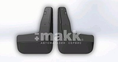 Брызговики черные модель Mazda CX 5 (11-17) передний ряд (к-т 2шт) SRTK BR.P.MZ.5.11G.06006