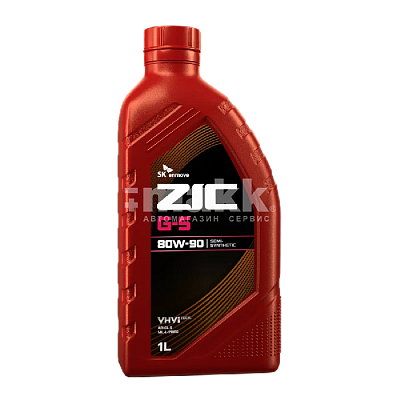 Масло трансмиссионное ZIC G-5 80W90 (GL-5) 1л синтетическое