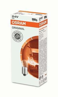 Автолампа T2W 24V OSRAM 3797