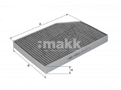 Фильтр салонный Hengst E4980LC (CUK 30 007) BMW 3 G series угольный