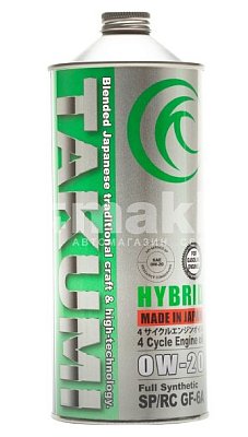 Масло моторное Takumi Hybrid 0W20  синтетическое 1л