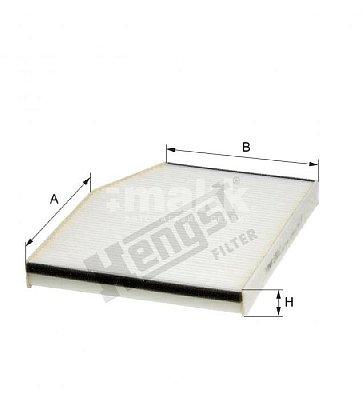 Фильтр салонный Hengst E3921LI (CU 29 007) FORD