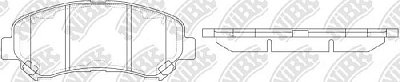 Колодки тормозные передние PN2801 NIBK