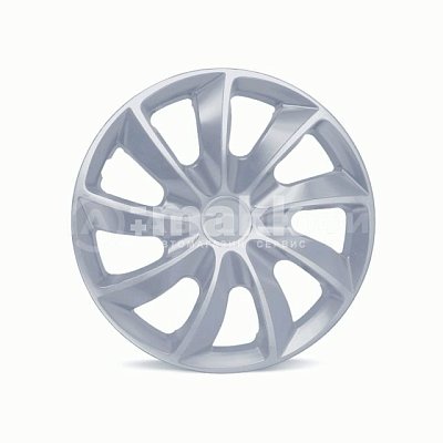 Колпаки Autoprofi  пластик регулир обод к-т 4пр металлик 14"(350мм)