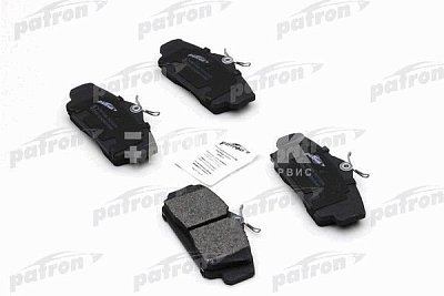 Колодки тормозные дисковые передние PBP1096 PATRON