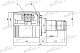 ШРУС внутр. лев. 27x50x24 TOYOTA CAMRY PCV1570 Patron