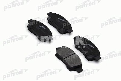 Колодки тормозные дисковые передние PBP1368 PATRON