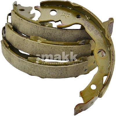 Колодки тормозные задние (барабанные) NISSAN QASHQAI 07 T31 JUKE RENAULT BS20621 SB NAGAMOCHI