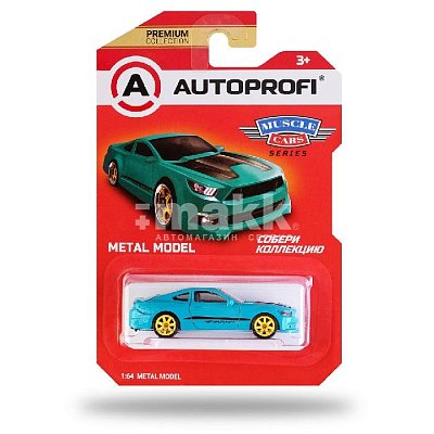 Машинка коллекционная Серия MUSCLE CARS Mustang тиффани MUS-002 TF