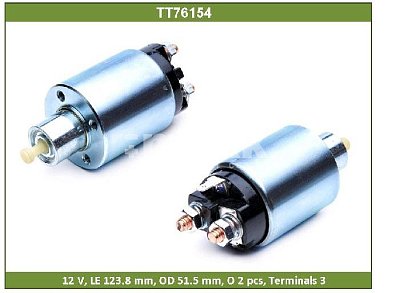 Втягивающее реле стартера Mazda 3 BK TT76154 Tesla Technics