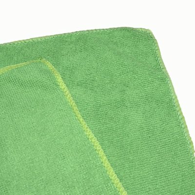 Салфетка из микрофибры 40х40см 250г/м зеленая (без упаковки)
