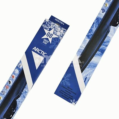 Зимняя щетка ст/оч "Green Star Arctic", 17" 425мм (3 адаптера)