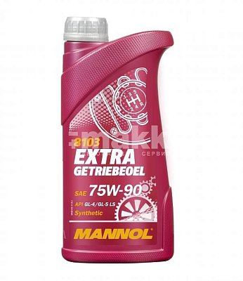Масло трансмиссионное Mannol GL-4/5 LS 75W90 EXTRA 1л 