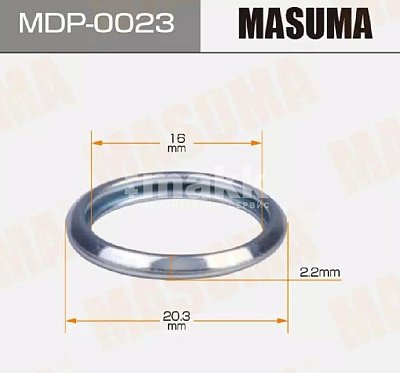 Прокладка пробки маслянного поддона Subaru 16*20.3*2.2 MDP-0023 Masuma