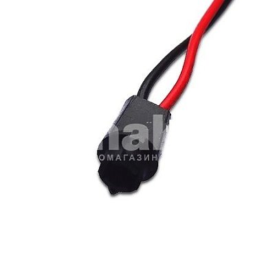 Патрон для автолампы W1.2W, T5 Longtek DC-T5-01 с проводами