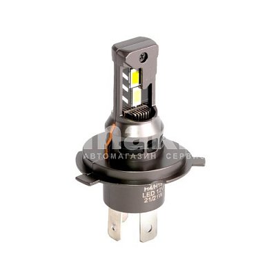 LED Автолампа H4 12V 21W 2100LM, 6000K, серия IMPRESS MTF Light (2шт)