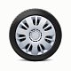 Колпаки Autoprofi  пластик регулир обод к-т 4пр металлик 14"(350мм) 4шт/уп WC-1150 SILVER (14)