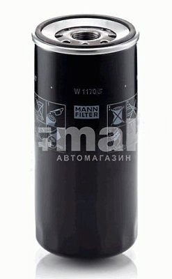 Фильтр масляный MANN W 1170/5 John Deere, Liebherr 
