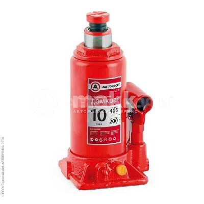 Домкрат гидрав 10т  бут. (выс под.405мм)   Autoprofi DG-10