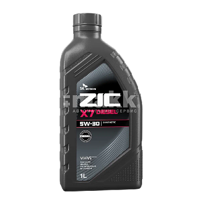 Масло моторное ZIC X7 Diesel 5W30 синтетическое 1л