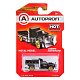 Машинка коллекционная 1:64 HOT TRUCKS черная TRU-004 BK